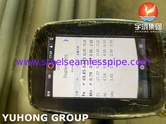 ASTM A790 / ASME SA789 S32205 Дуплексная стальная бесшовная труба для нефтегазовой промышленности