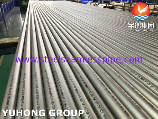 Nickel Alloy Seamless Tube ASTM B622 Hastelloy C22 UNS N06022 For Reactors Vessels