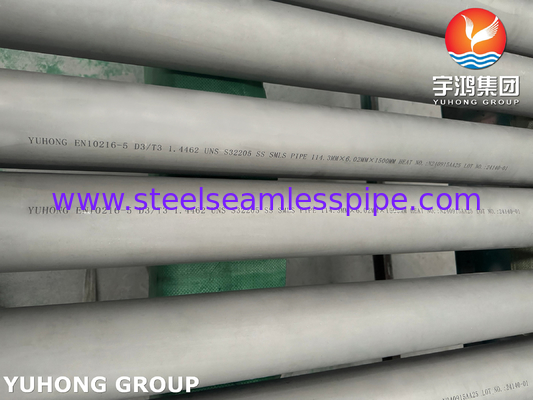 EN 10216-5 UNS32205 Duplex Stainless Steel Tube European Standard For Energy And Chemical Industries