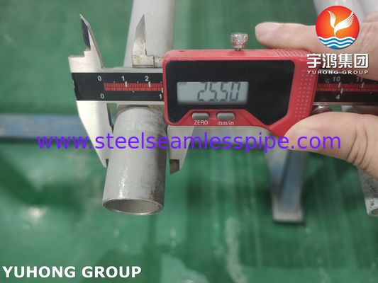 Бесшовная труба теплообменника из нержавеющей стали ASTM A213 TP347