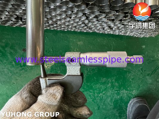 ASTM A249 TP316L Труба сварная из нержавеющей стали, отжиг светлый