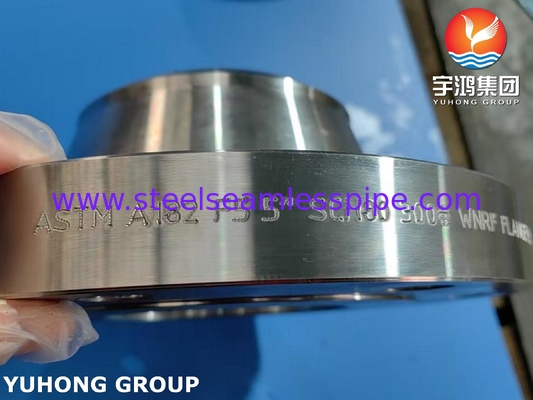ASTM A182 F5 Нержавеющая сталь сварка шейный фланц RF / FF для нефтехимических электростанций