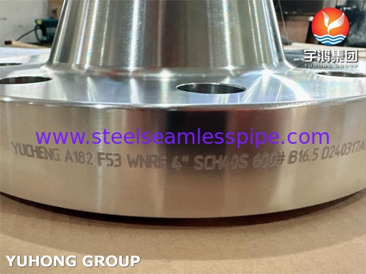Фланцы ASTM A182 F53 UNS S32750 WNRF ASME B16.5 Class 150-2500