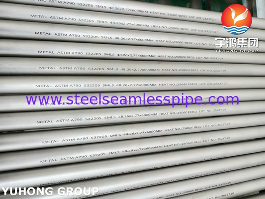 ASTM A790 UNS S32205 Бесшовные и сварные дуплексные (ферритно-аустенитные) трубы из нержавеющей стали