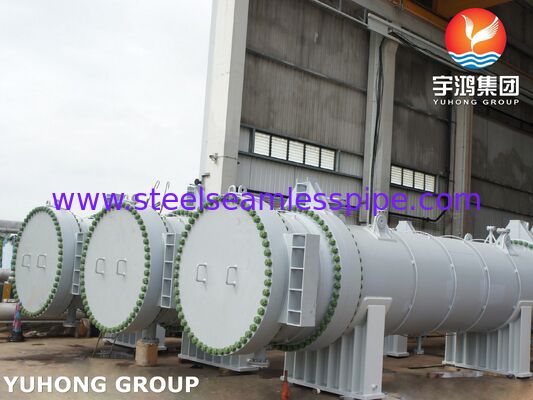 Кожухотрубный теплообменник с плавающей головкой AES ASME VIII U-Stamp 316L для нефтехимии