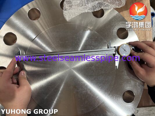 ASTM A182 F51 глухой фланец RF дуплекс 2205 кованый, высокая прочность, коррозионностойкий для нефтегазовой промышленности