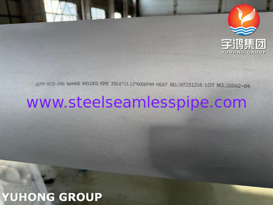 ASME SB725 UNS N04400 Монель 400 сварные трубы