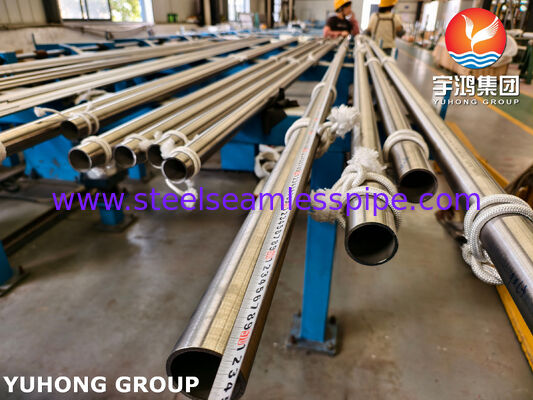 ASTM B464 UNS N08020 / 2.4660 / Сплав 20 Никелевая сварная труба для нефтехимической промышленности