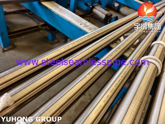 ASME SB464 / ASTM B464 Сплав 20 трубы сварные UNS N08020 Сплавная труба для нефтегазовой промышленности