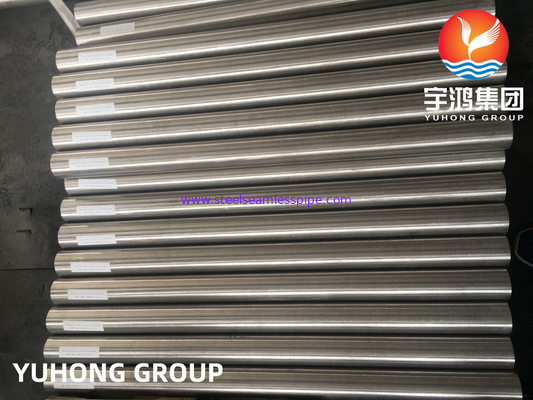 ASME SB163 Inconel 601, N06601 Бесшовная трубка из никелевой сплавы, конденсаторная трубка