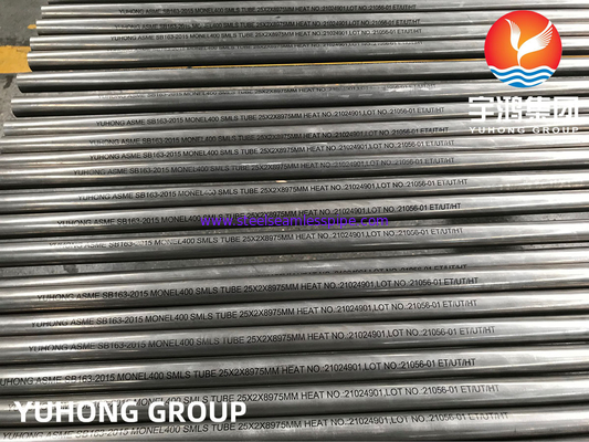 ASTM B163 Monel 400 труба UNS NO4400 DIN 2.4360 Бесшовная труба