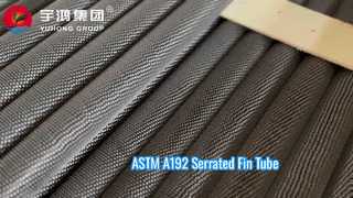 Труба с оребрением из углеродистой стали ASME SA192 с зубчатым оребрением и полосой оребрения из углеродистой стали для экономайзера и рекуперации тепла
