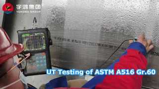 UT-тестирование пластины ASTM A516 Gr.60